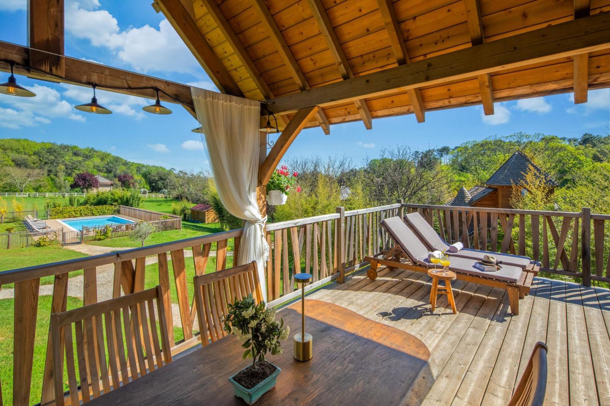 Domaine De Campagnac - Spa & Sauna Carsac-Aillac Екстер'єр фото