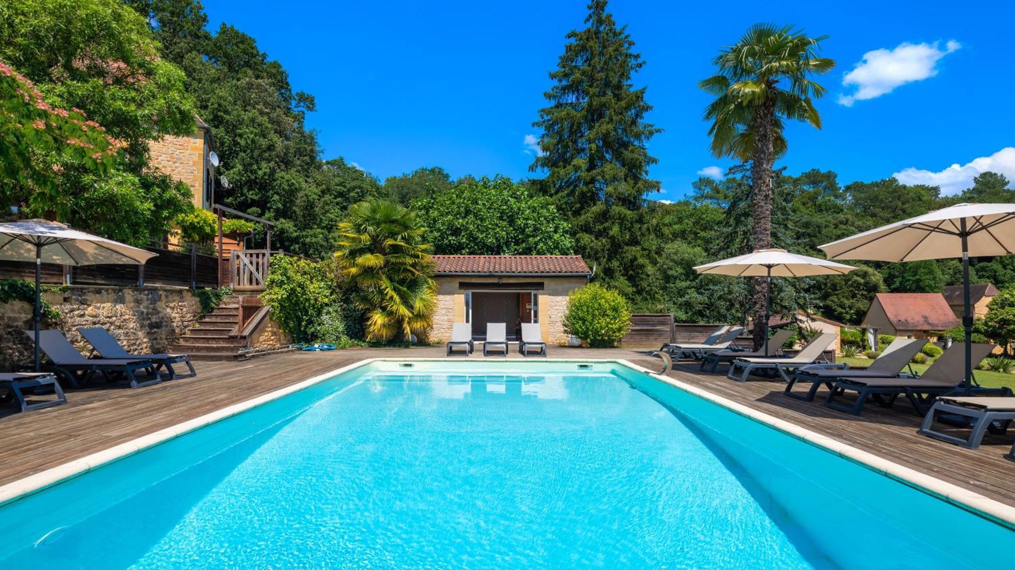 Domaine De Campagnac - Spa & Sauna Carsac-Aillac Екстер'єр фото